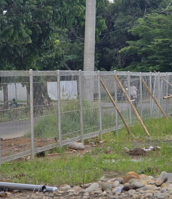 Pemasangan Pagar BRC di Gowa Makassar